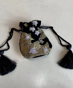 Wanderlust By Abby Celestial Beaded Bucket Bag