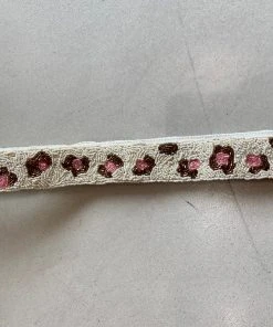 Wanderlust By Abby Leopard Beaded Purse Strap