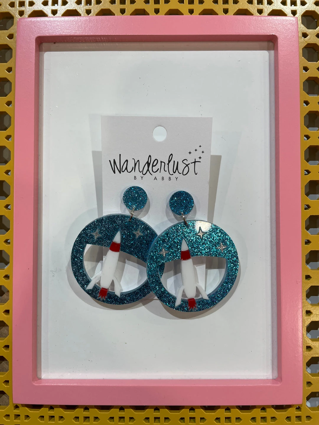 Wanderlust By Abby Spaceship Earrings 3 Wanderlust By Abby Spaceship Earrings