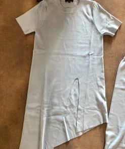 Wanderlust By Abby NEW Baby Blue Top And Bottom Set