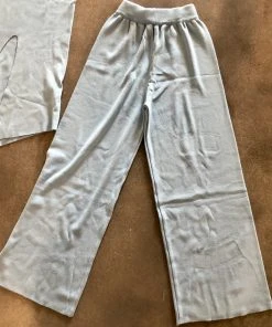 Wanderlust By Abby NEW Baby Blue Top And Bottom Set