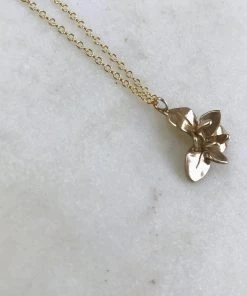 Mimosa Handcrafted Mimosa Iris Necklace