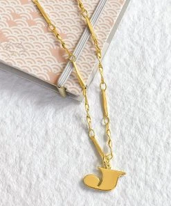 Wanderlust By Abby Letter Necklace NEW