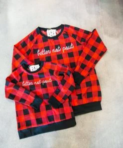 Wanderlust By Abby NEW Kid's Better Not Pout Sweatshirt