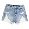 Wanderlust By Abby Beaded Pocket Shorts NEW