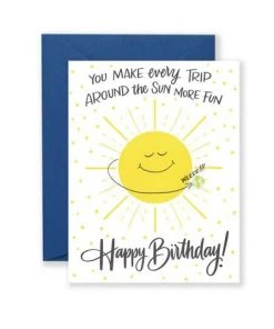 Wanderlust By Abby Fun Around The Sun Greeting Card