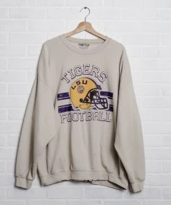 Wanderlust By Abby CLOTHING LSU Champion Helmet Sweatshirt