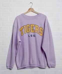 Wanderlust By Abby LSU Crew Sweatshirt CLOTHING