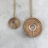 Mimosa Handcrafted Mimosa Labyrinth Necklace NEW