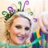 Wanderlust By Abby Whimsical Mardi Gras Headpiece NEW
