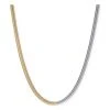 Wanderlust By Abby Bracha Sleek Two Tone Necklace