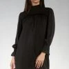 Wanderlust By Abby Mock Neck Long Sleeve Dress CLOTHING