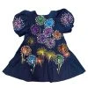 Queen Of Sparkles NEW QOS Navy Firework Back Dress