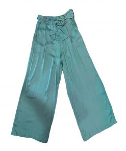 Wanderlust By Abby NEW Satin Tie Pants