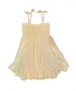 Wanderlust By Abby Short Smocked Sun Dress NEW