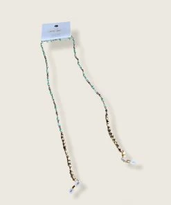Wanderlust By Abby NEW Turquoise Beaded Mask Chain