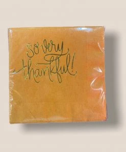 Wanderlust By Abby So Very Thankful! Napkins