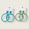 Wanderlust By Abby Beaded Hoops NEW