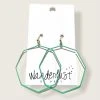 Wanderlust By Abby Octagon Dangles NEW