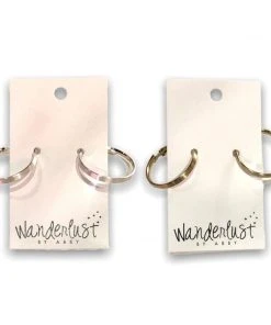 Wanderlust By Abby NEW Clip On Hoops