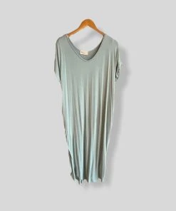 Wanderlust By Abby NEW Solid Maxi Dress