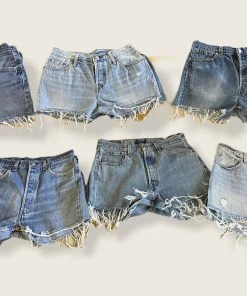 Wanderlust By Abby NEW Levi's Reworked Vintage Jean Shorts