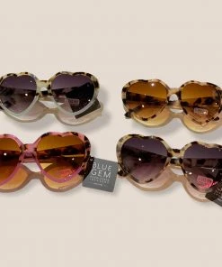Wanderlust By Abby Blue Gem Heart Sunnies NEW