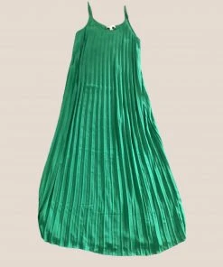 Wanderlust By Abby Pleated Maxi Sleeveless NEW