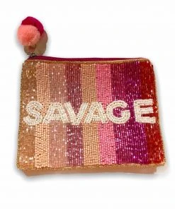 Wanderlust By Abby NEW Savage Beaded Coin Pouch