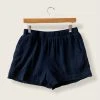 Wanderlust By Abby Black Gauze Elastic Shorts