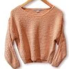 Wanderlust By Abby Just Peachy Sweater 1 Wanderlust By Abby Just Peachy Sweater