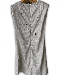 Wanderlust By Abby NEW Sequin Power Shoulder Dress