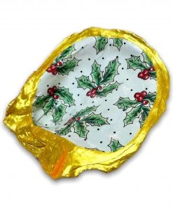 Wanderlust By Abby Christmas Oyster Shell Ring Trays NEW