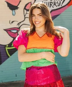 Queen Of Sparkles QOS Cinco Dog Top