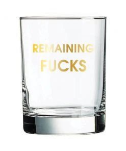 Wanderlust By Abby Remaining F*cks Rocks Glass