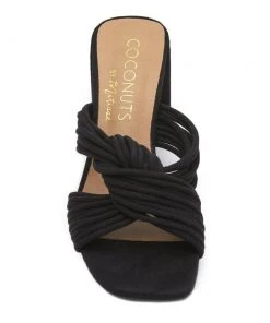 Wanderlust By Abby NEW Black Square Toe Sandal