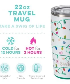 Wanderlust By Abby Let It Glow Travel Mug NEW