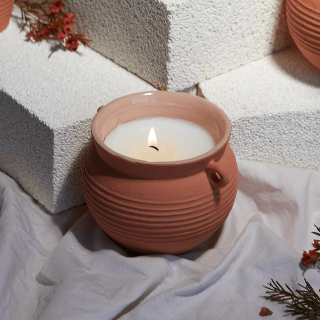 Wanderlust By Abby Santorini 8.5 Oz- Terracotta Ceramic 4 Wanderlust By Abby Santorini 8.5 Oz- Terracotta Ceramic