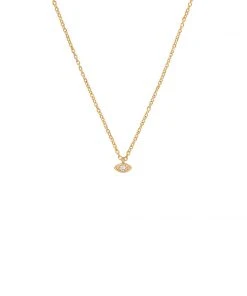 Wanderlust By Abby Evil Eye Charm Necklace NEW