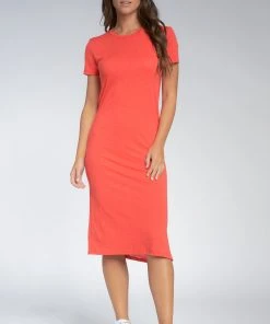 Wanderlust By Abby Short Sleeve Midi Dress