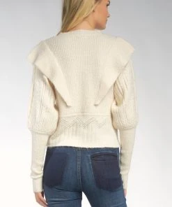 Wanderlust By Abby CLOTHING Ruffle Long Sleeve Sweater