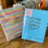 Wanderlust By Abby Best Teacher Ever Notebook Bundle NEW