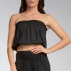 Wanderlust By Abby NEW Black Strapless Tube Top