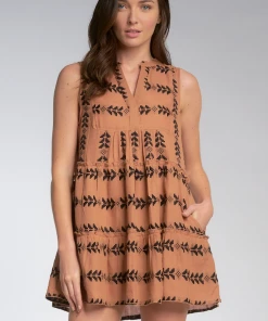 Wanderlust By Abby Tan Printed Dress