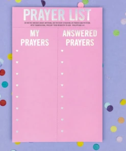 Taylor Elliott Designs Prayer List Notepad