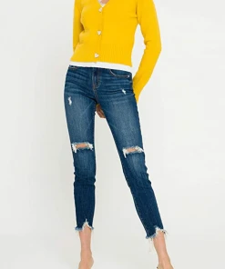 Wanderlust By Abby Heart Button Knit Cardigan