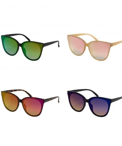 Wanderlust By Abby Blue Gem Large Cat Eye Sunnies