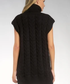 Wanderlust By Abby NEW Cap Sleeve Turtleneck Dress