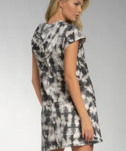 Wanderlust By Abby CLOTHING Tie Dye Hoodie Dress