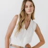 Wanderlust By Abby V-Neckline Vest Sweater